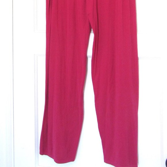 Bloomingdale's Pants & Jumpsuits Bloomingdales Knit Pants Magenta